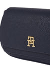Tommy Hilfiger Emblem Flap Over Crossbody Bag, Navy