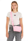 Tommy Jeans Logomania Crossbody Bag, Pink