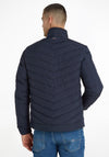 Tommy Hilfiger Quilted Stand Up Collar Jacket, Desert Sky