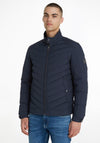 Tommy Hilfiger Quilted Stand Up Collar Jacket, Desert Sky
