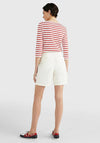 Tommy Hilfiger Womens Chino Shorts, Ecru