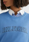 Tommy Hilfiger Womens Tonal Sweatshirt, Sky Cloud