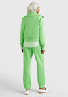 Tommy Hilfiger Womens Quarter Zip Sweatshirt, Spring Lime