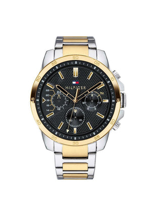 Tommy Hilfiger 1792031 Mens Watch, Silver & Gold