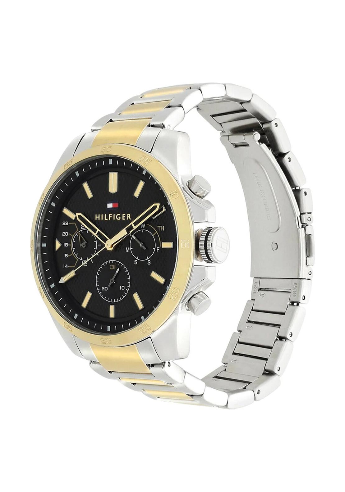 Tommy Hilfiger 1792031 Mens Watch, Silver & Gold