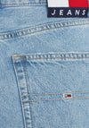 Tommy Jeans Womens Harper Bermuda Shorts, Light Denim