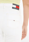 Tommy Jeans Womens Harper Bermuda Shorts, White