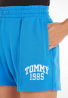 Tommy Jeans Womens Tommy 85 Shorts, Deep Sky Blue