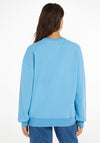 Tommy Jeans Womens Pop Crew Neck Sweatshirt, Skysail