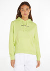 Tommy Jeans Womens Linear Hoodie, Light Citrus