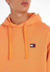 Tommy Jeans XS Badge Hoodie, Citrus Orange