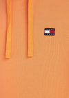 Tommy Jeans XS Badge Hoodie, Citrus Orange