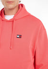 Tommy Jeans XS Badge Hoodie, Laser Pink