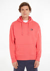 Tommy Jeans XS Badge Hoodie, Laser Pink