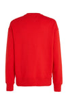 Tommy Jeans Relaxed Fit Badge Sweatshirt, Deep Crimson