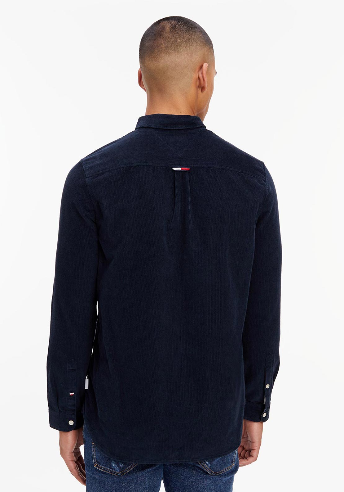 Tommy Jeans Seasonal Corduroy Overshirt, Twilight Navy