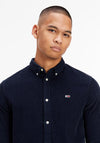 Tommy Jeans Seasonal Corduroy Overshirt, Twilight Navy
