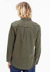 Tommy Jeans Seasonal Corduroy Overshirt, Avalon Green