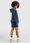 Tommy Jeans Womens Oversized Denim Jacket, Multi