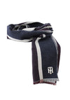 Tommy Hilfiger Feminine Prep Monogram Scarf, Navy