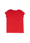 Tuc Tuc Life Is Good Jersey Short Sleeve Dress, Red