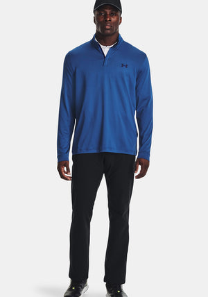 Under Armour Playoff Quarter Zip Top, Blue Mirage
