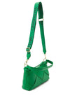 Valentino Ibiza Square Woven Shoulder Bag, Verde