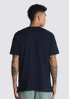 Vans Center Sidestripe T-Shirt, Navy
