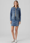 Vero Moda Zorica Short Denim Jacket, Medium Blue