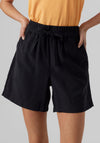 Vero Moda Carmen Loose Shorts, Black