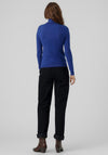 Vero Moda Happiness Roll Neck Sweater, Sodalite Blue