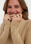 Vero Moda Happiness Roll Neck Sweater, Irish Cream