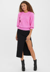 Vero Moda Three Quarter Sleeve Jumper, Cyclamen