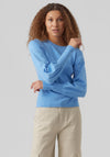 Vero Moda Holly Knit Sweater, Little Boy Blue