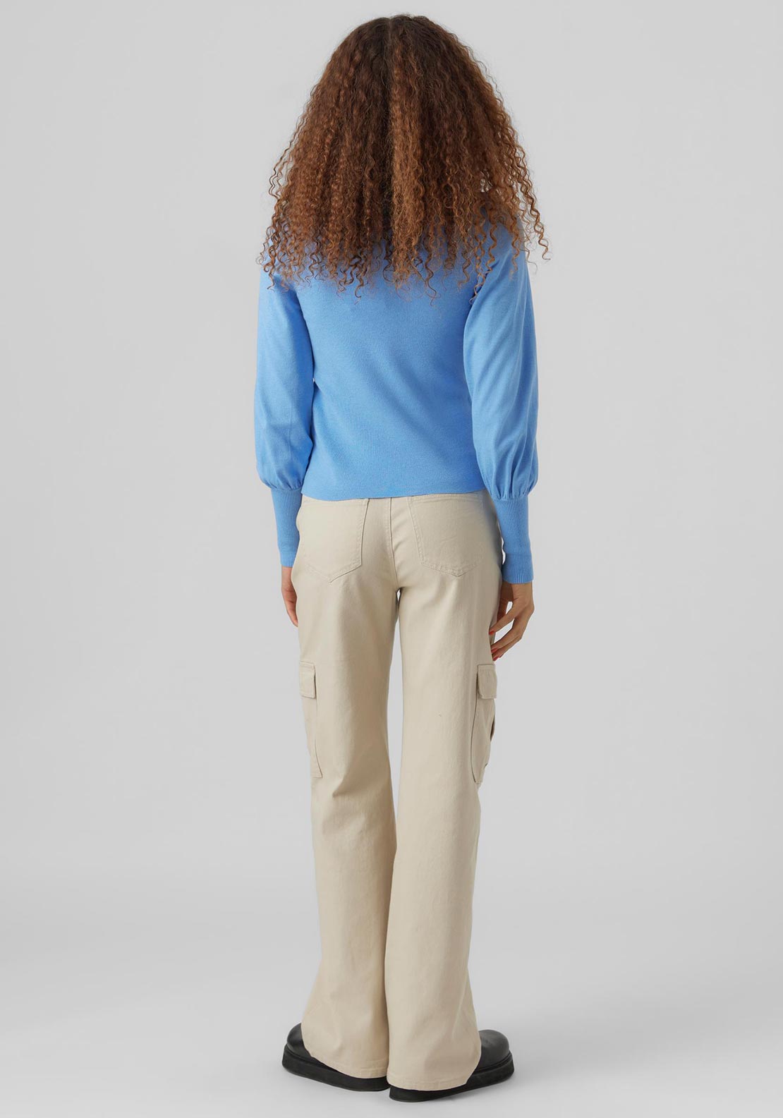 Vero Moda Holly Knit Sweater, Little Boy Blue