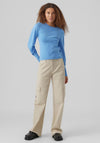 Vero Moda Holly Knit Sweater, Little Boy Blue