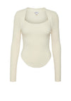 Vero Moda Cara Knit Top, Birch