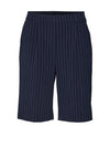 Vero Moda Pinstripe Shorts, Navy Blazer