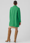 Vero Moda Gianna Faux Wool Coat, Bright Green