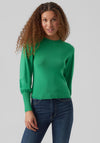 Vero Moda Holly Knit Sweater, Bright Green
