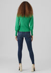 Vero Moda Holly Knit Sweater, Bright Green