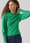 Vero Moda Holly Knit Sweater, Bright Green