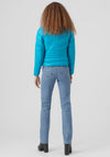Vero Moda Short Quilted Zip Jacket, Caneel Bay