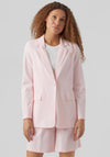 Vero Moda Zelda Loose Blazer, Parfait Pink