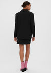 Vero Moda Single Breasted Boxy Blazer, Black