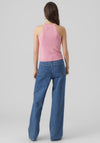 Vero Moda Ribbed Tank Top, Bonbon