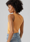 Vero Moda Bianca Tank Top, Mock Orange