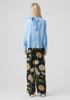Vero Moda Renee Twist Neck Top, Little Boy Blue