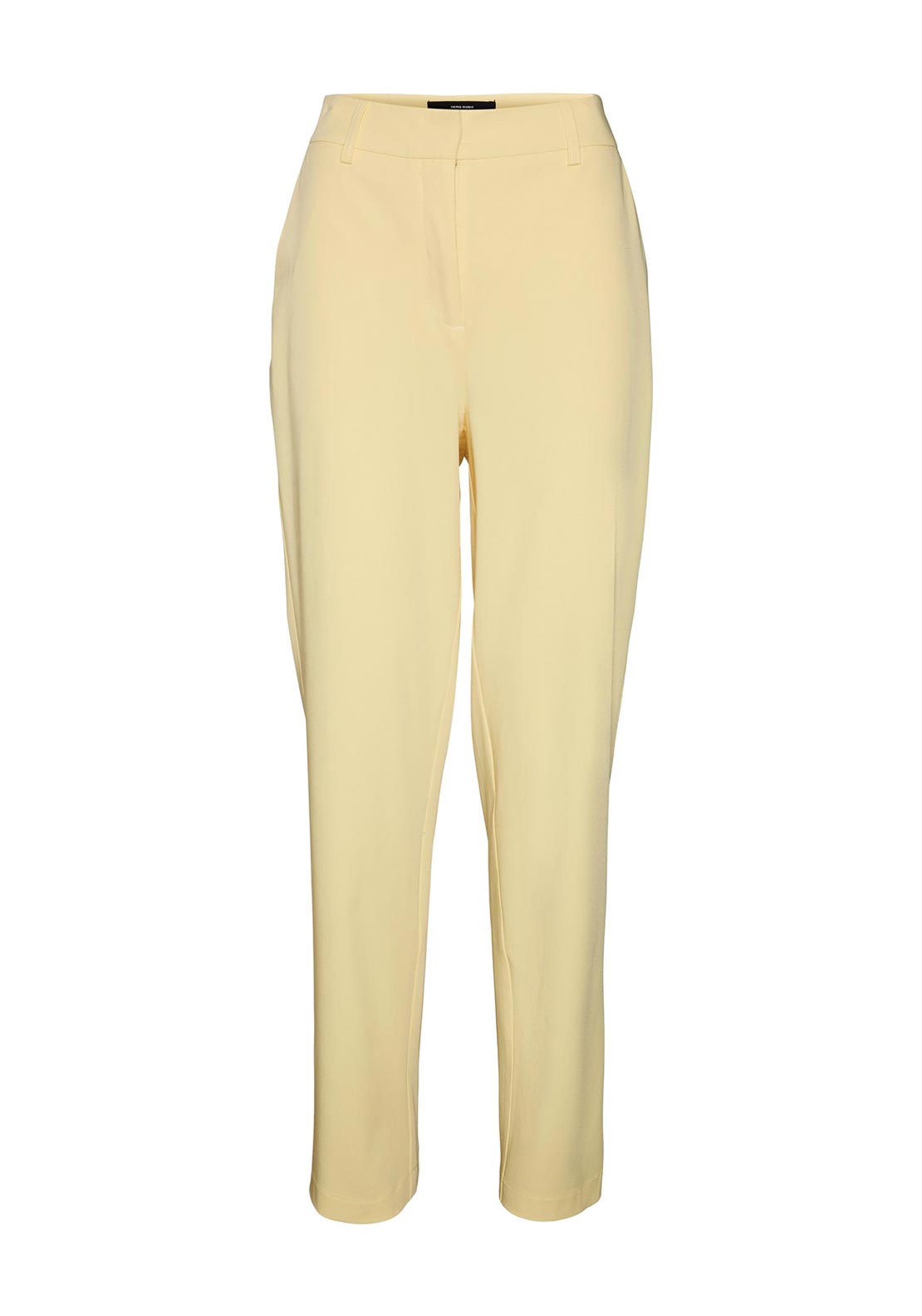 Vero Moda Zelda Straight Leg Trousers, Lemon Meringue - McElhinneys