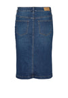 Vero Moda Perry High Waist Denim Skirt, Medium Blue